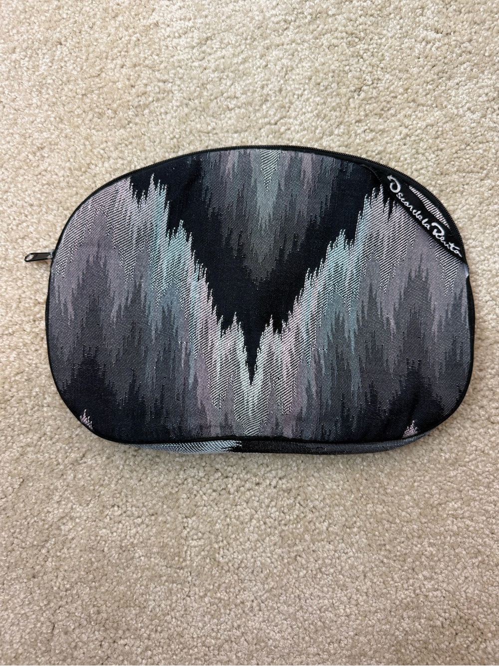 VINTAGE | Oscar de la Renta Makeup cosmetic pouch Accessory Bag clutch
